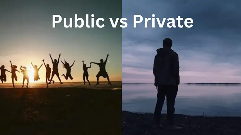 Public vs Private Self